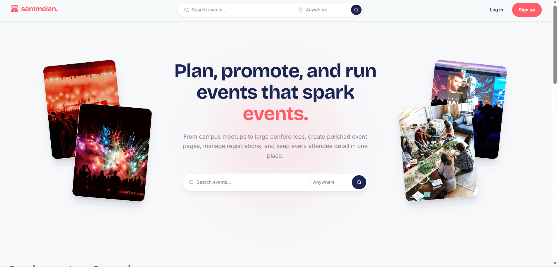Sammelan – Event Management System